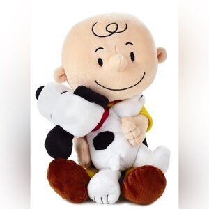 Hallmark Charlie Brown and Snoopy Plush Duo